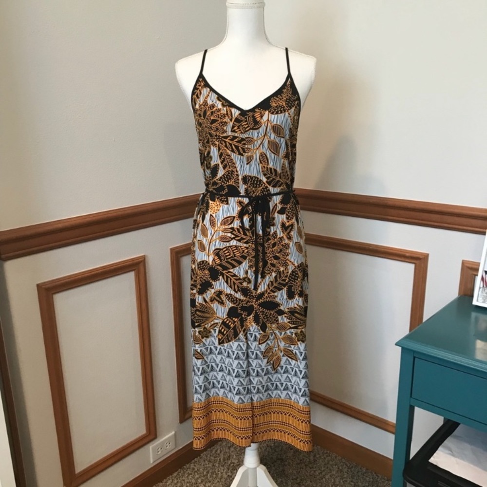 Size 4 River Island Floral Slip Dress